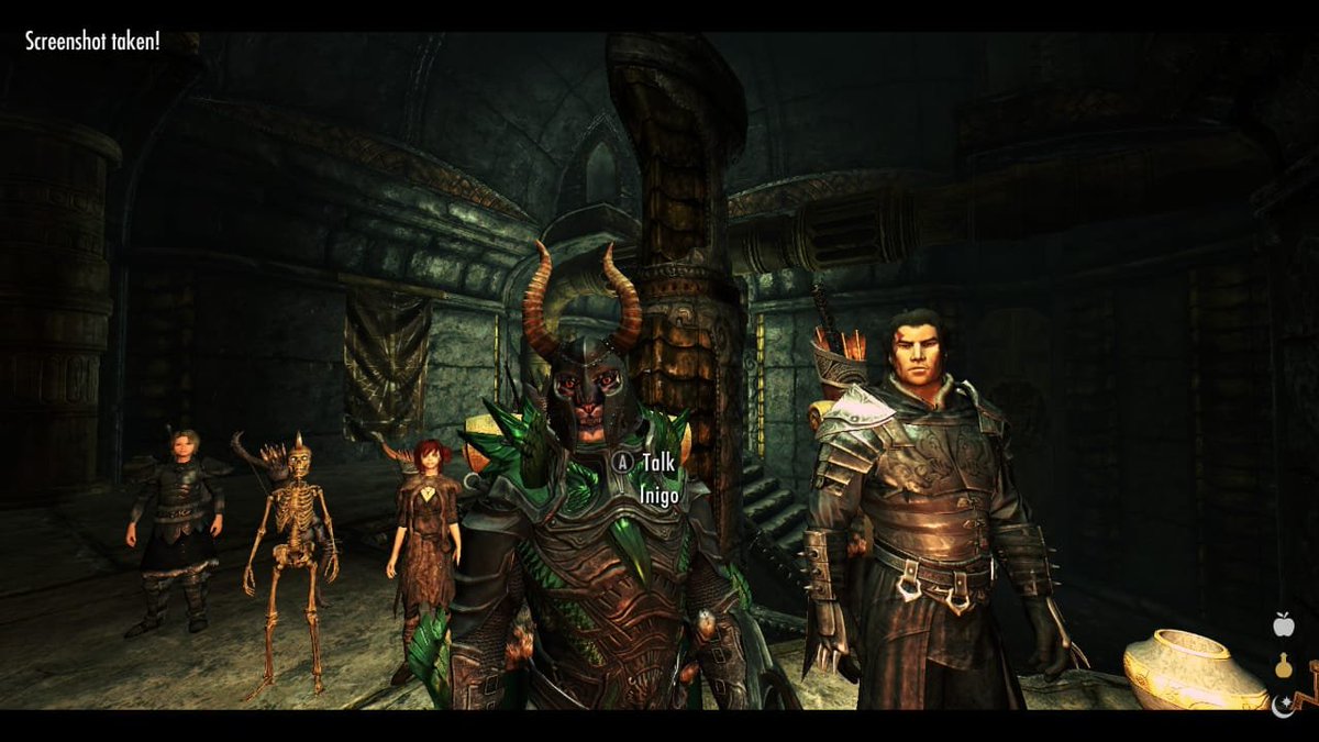 DenoAsbel's tweet photo. My big family in my new trip in Skyrim. https://t.co/1bwj7zZKiz