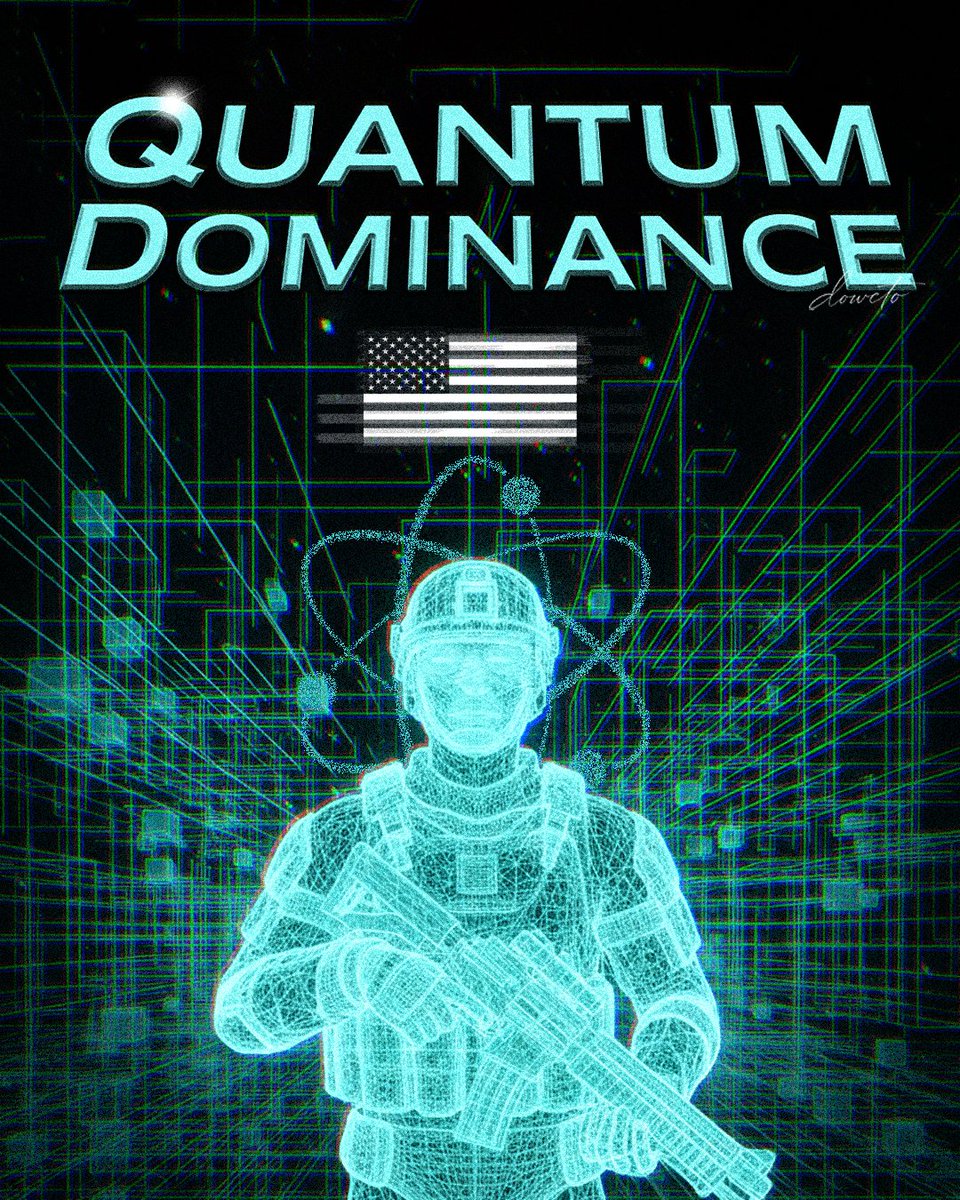 DoWCTO's tweet photo. The @DeptofWar is ushering in the next frontier of Quantum Innovation.

Our warfighters will maintain absolute information dominance across ALL domains of warfare. 🇺🇸 https://t.co/k9PbPiRgV9