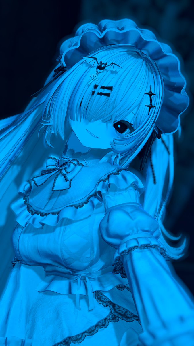 yoma3_'s tweet photo. 前に改変したゴーストルルネちゃん真面目に写真撮ってみたけど流石に可愛すぎる https://t.co/vmNm15uEzn