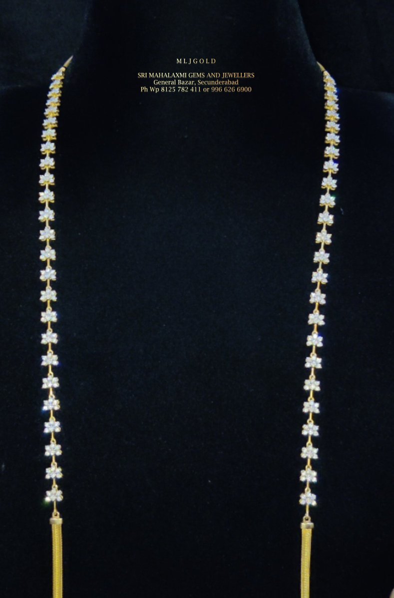 mljgold's tweet photo. 2 sides Diamond Pustalutadu Chain in 18kt Gold in Simple and Beautiful Desgin 

Call or connect on 9966266900 or 990 990 3063 video call for designs

IGI Certified
Natural Diamonds |
VVS Clarity |
EF COLOUR|

BIS HUID HALLMARKED JEWELLERY

https://t.co/XIc4oTPhbu https://t.co/wfhuxdz6AB