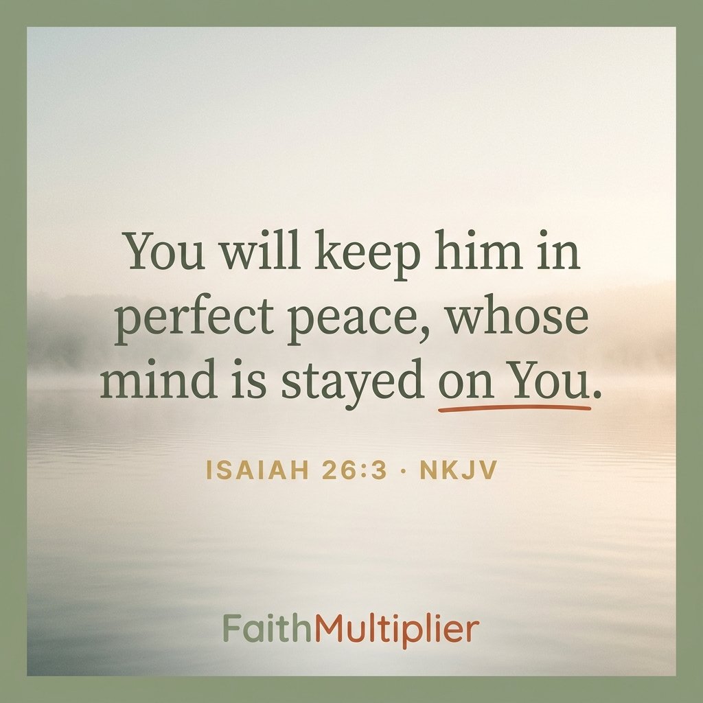 FaithMultiplier's tweet photo. "Perfect Peace" (Isaiah 26:3) https://t.co/1LidfiaWkI