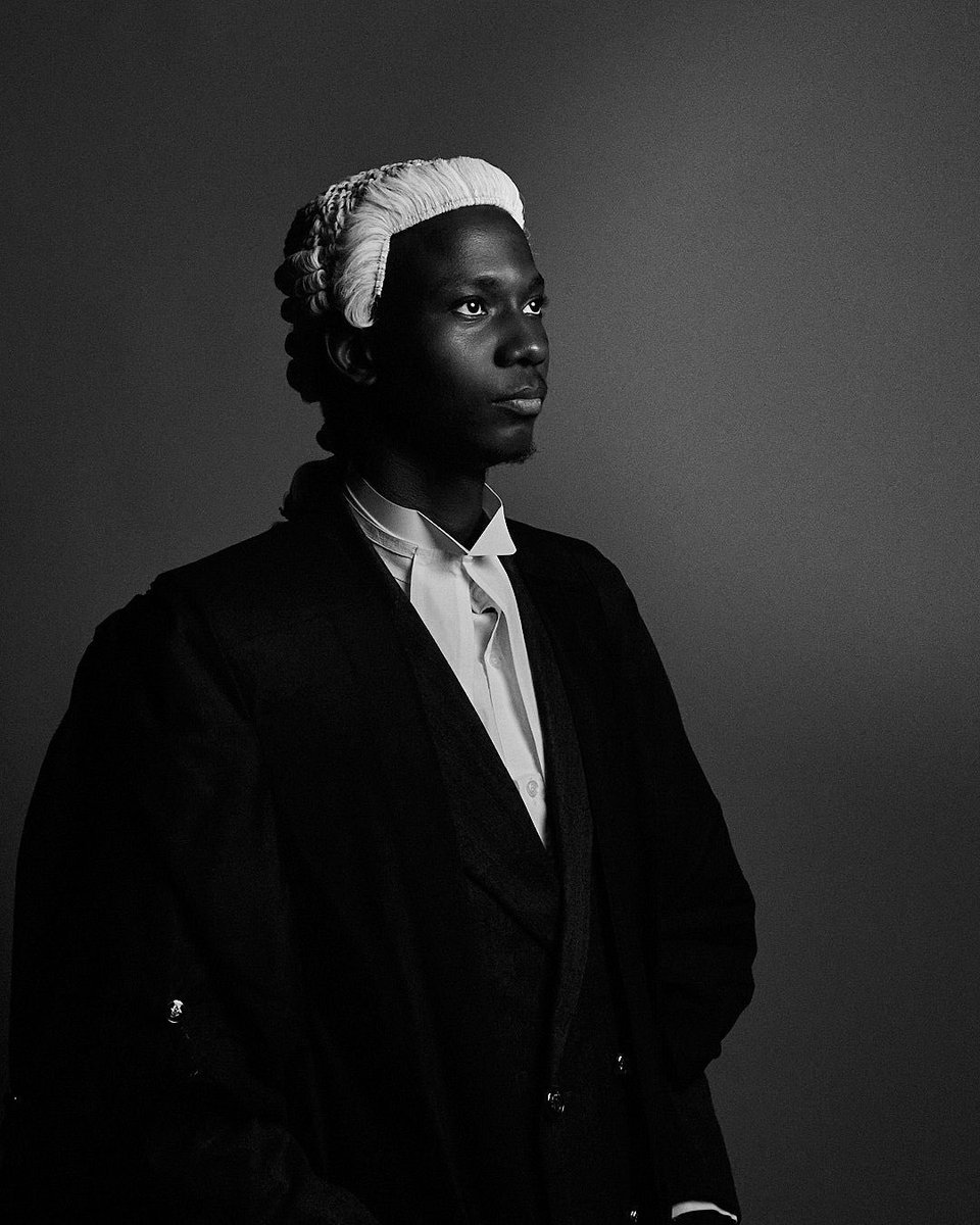 RajiAlameen1's tweet photo. Heavy is the head that wears the wig.

Allow me to reintroduce myself:

Al-Ameen Raji, Esq.
LL.B (Hons), B.L.
Barrister &amp; Solicitor of the Supreme Court of Nigeria.

Now, bring problems. https://t.co/Ad0u178uGJ