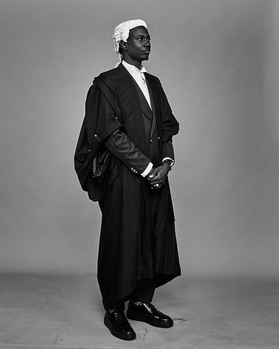 RajiAlameen1's tweet photo. Heavy is the head that wears the wig.

Allow me to reintroduce myself:

Al-Ameen Raji, Esq.
LL.B (Hons), B.L.
Barrister &amp; Solicitor of the Supreme Court of Nigeria.

Now, bring problems. https://t.co/Ad0u178uGJ