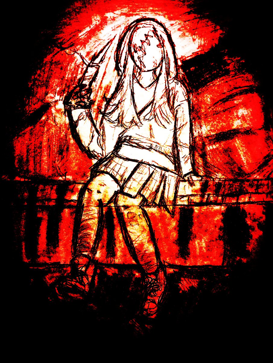 Keres667's tweet photo. #art #horrorart #fanartㅤㅤㅤㅤ https://t.co/1kNjK2Q2rp