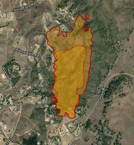 engineco16's tweet photo. Final - #VolcanoFire 135 acres #Murrieta https://t.co/hlDFzlOC0I