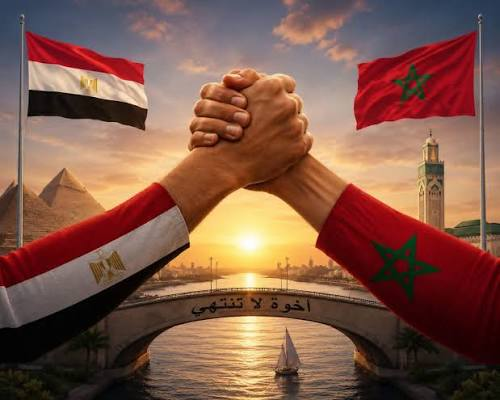 Mariamgama71's tweet photo. المغاربة كاملين واقفين مع خوتنا المصريين، المنتخب المصري دار ماتش كبير وقدّم مستوى يشرف الكرة العربية، ولكن قرارات التحكيم والـVAR خلات بزاف ديال الجماهير تحس بالظلم. 🇲🇦❤️🇪🇬 https://t.co/ypmdSpBqM2