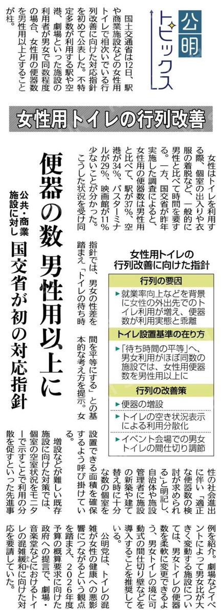 hasaway100's tweet photo. お疲れさまでした　
少しの風が心地よく

国交省が初の対応指針
『待ち時間の平等』という基本コンセプト

駅では女性用の便器数は男性用と比べて37%少ないとの事。男性10個なら女性6個

基本コンセプトに、活躍を阻害する社会的性差を無くしていく大事な意味を思いました

明日もお元気で！ https://t.co/1QbRc8gp1D