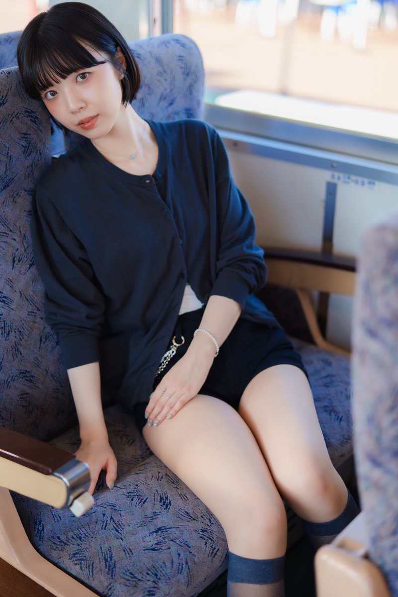 EF85mmf18's tweet photo. 𝙢𝙤𝙙𝙚𝙡:夢宮まりあさん@twinkle_kmmc07 

#キミマチ撮影会
#ポートレート
#推しちゃん

※坂城町169系電車保存会様ご協力のもと撮影しております。 https://t.co/JljKxt2Nk2