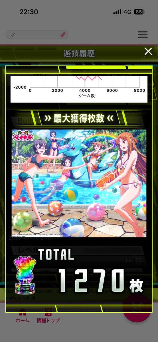 p_njill's tweet photo. sao6確
強チェからのcz、確定cz、チャ目B以外下振れ
SC7/28がまじで終わり https://t.co/0gv7zLQhOr