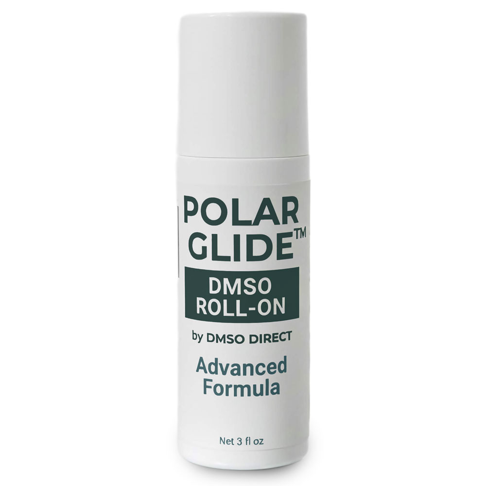 dmsodirect's tweet photo. After a year of R&amp;D, we perfected the DMSO roll-on.

Try Polar Glide Advanced Formula today.

Sold exclusively by DMSO Direct - for use as a solvent.