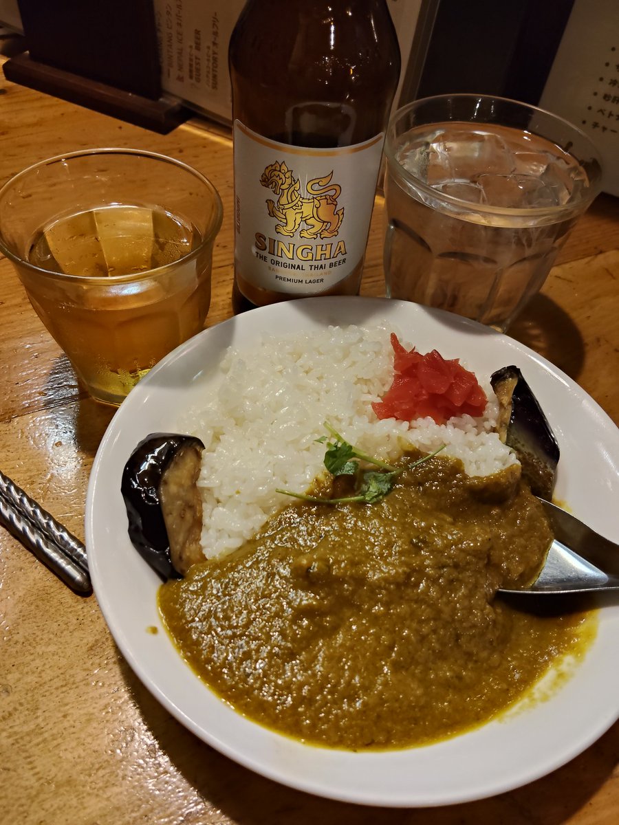 clover3121's tweet photo. ソロ飲みアジア料理屋。おひとり様メニューがあるの嬉しい。また今度。 https://t.co/alkzVu7d6r
