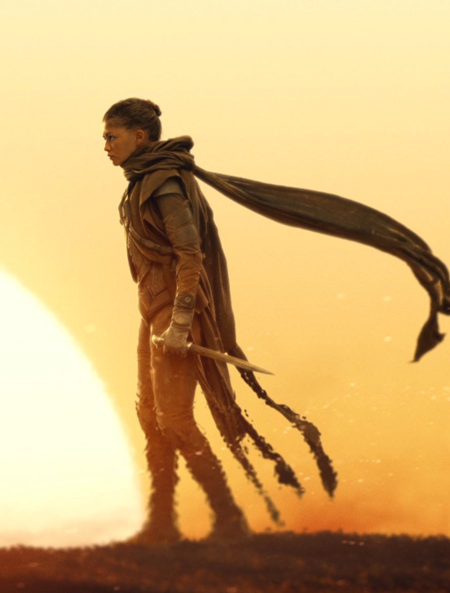 Thai_SuperHero's tweet photo. ชอบโปสเตอร์ Dune: Part Three มาก คือจากภาคสองที่เป็นทั้งสองคนยืนคู่กัน กลับมาเป็นภาคนี้ยืนหันหน้าปะทะกัน และที่ข้อมือของพอลก็มีผ้าสีฟ้าชองชานีอีก 🥺🥺🥺🥀🥀🥀

นึกไม่ออกเลยว่าจะรู้สึกยังไงตอนสองคนนี้สู้กัน https://t.co/JjJfhfM1bE