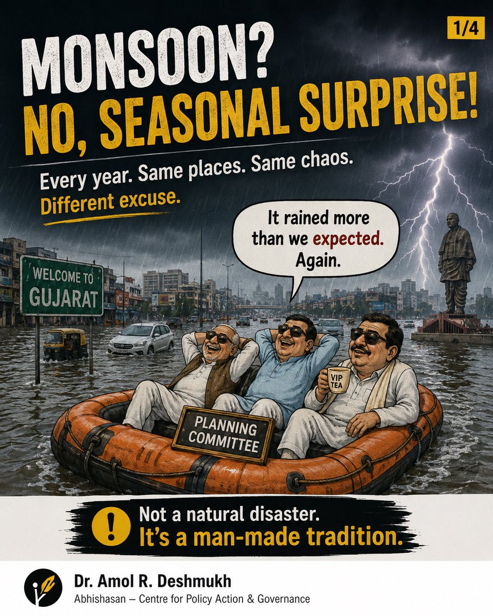 DrAmolDeshmukh's tweet photo. Monsoon: Annual.
Flooding: Predictable.
Accountability: Missing.

#Governance https://t.co/5YsJBbpP81