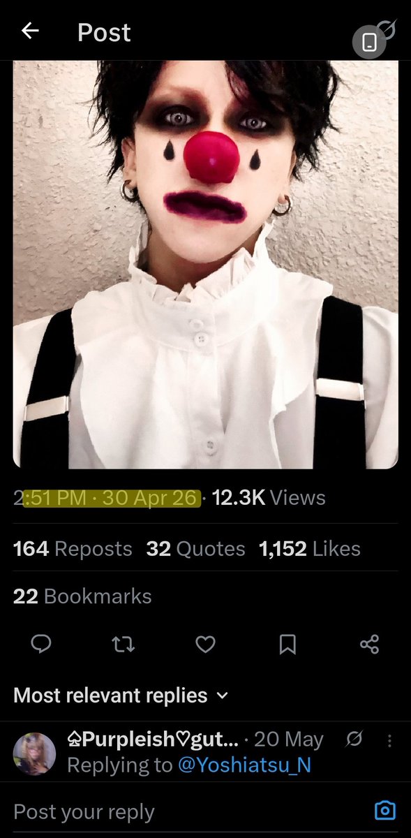 02_SelfLove's tweet photo. Ykw, idk if those accs are just trolling or something but

He changed his pfp on everything after posting the picture at the beginning of may

+someones screenshots of yoshiatsus story in the beginning of june when he didn't have the check mark https://t.co/peBYHlAnJ5