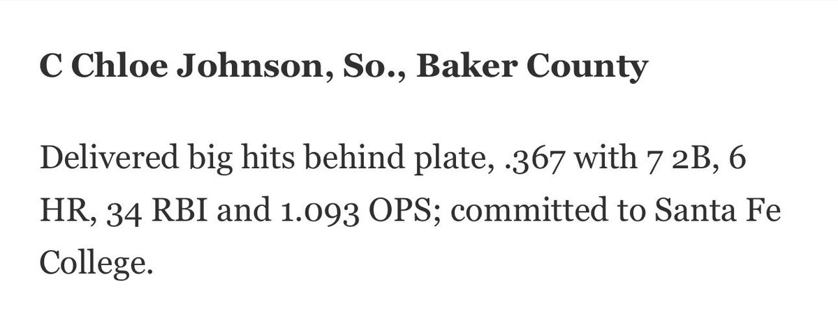 Chloe Johnson tweet media