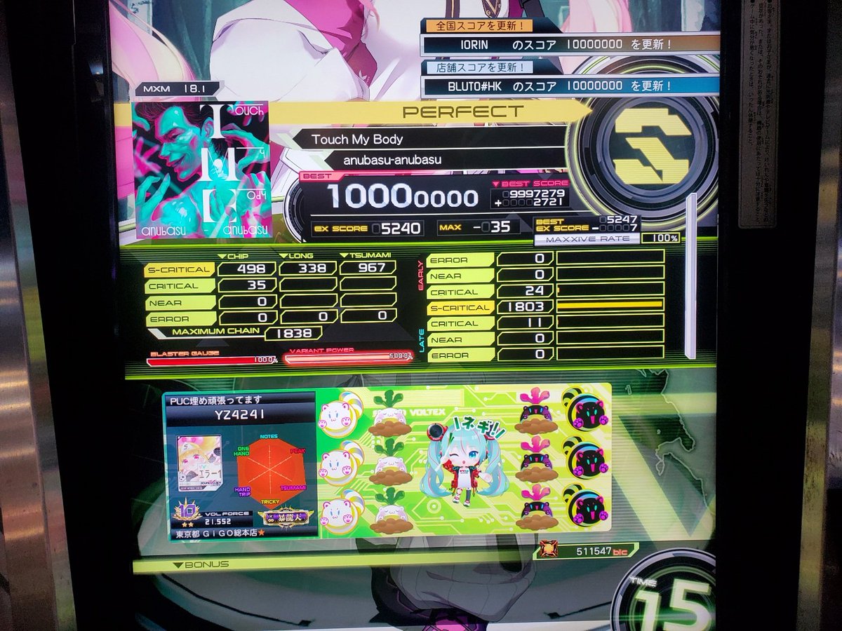 よっちページ Touch My Body(MXM)PUC！！