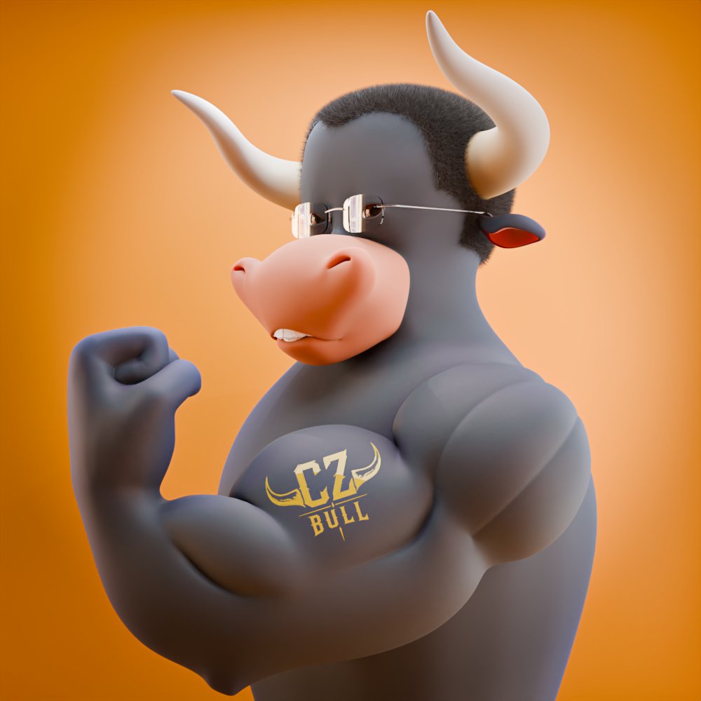 hex_vanilla's tweet photo. Just made another CZ Bull meme for CZ after 5 years. 

Bull market is coming. Will you change your pfp back to bull, @cz_binance? https://t.co/cvVMpy2bGp