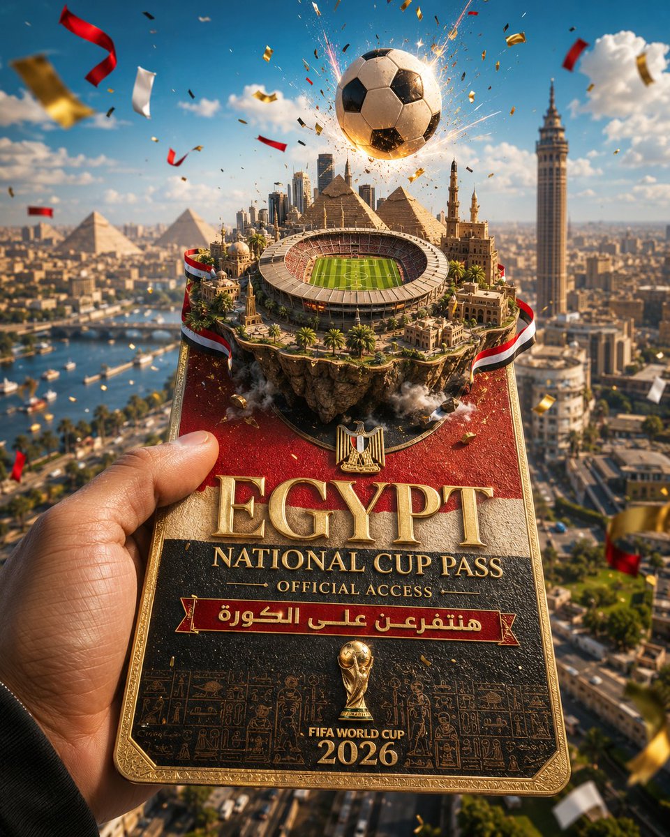 KAHAMZASM's tweet photo. كل الشكر لمنتخبنا الرائع.. عملتو ال عليكو يا أبطال..  

البرومبت اللي عمل الصورة في أول تعليق 👇🔥
#مصر #المنتخب_المصري #كاس_العالم_٢٠٢٦ https://t.co/DnolxuNHAG