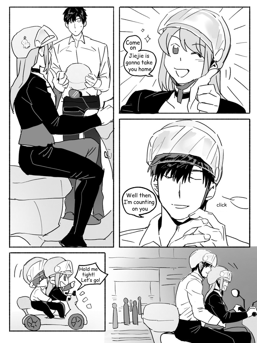 PhuongloveZayne's tweet photo. ❄ Daily Life of ZayneJasmine ❄ Part 24 ❄
When you come to pick Dr. Zayne up after work~
Another day of Greyson &amp; Yvonne witnessing the couple they ship being in love~
(Page 1-2/4)

Credit 伊伊伊伊伊利
Translation by me. Do not repost without permission
#Zayne #LoveandDeepspace https://t.co/gfBDk4kxM4