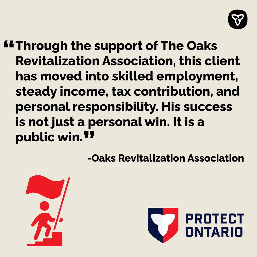 ONTatwork's tweet photo. This isn’t just a paycheque, this is a career for life.

In one week, a client supported by The Oaks Revitalization Association earned nearly $3,000.

From unemployment to skilled work and a steady income, this is what real opportunity looks like. https://t.co/ywYme3zk2U