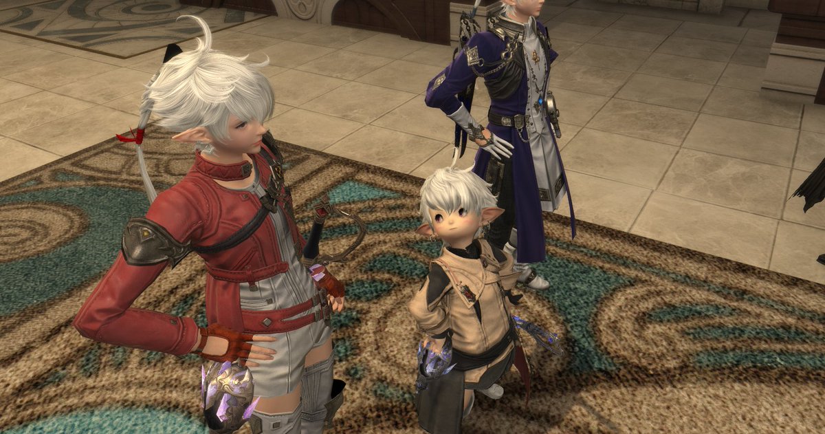 kmotcbm's tweet photo. アリゼーとおそろっちで旅してきたけどついに終わりか……
#FF14 https://t.co/ChWXrUF8q8
