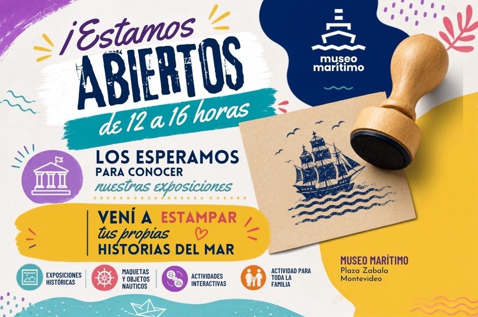museomaritimo21's tweet photo. Los esperamos! https://t.co/Fbr5OJuGPW