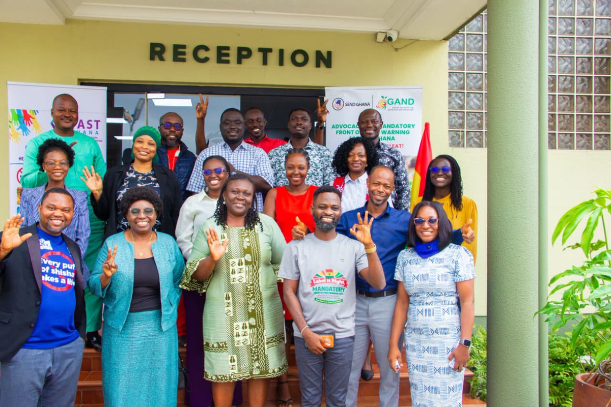 vastghana's tweet photo. VAST Ghana, alongside @SEND_GHANA and the @OfficialGAND, convened the Food Policy Coalition Kick-off Meeting on 2nd-3rd July, 2026, bringing together identified civil society organisations to build a coordinated platform for food policy advocacy in Ghana.

The meeting reviewed Ghana's current food policy environment, spanning nutrition, health, food systems, consumer protection, and agriculture, and identified priority issues for collective civil society action. 

Participants also developed a shared vision and strategic focus for the Coalition, agreed on a roadmap for its operationalisation, and reviewed draft advocacy and communications strategies to guide the FOPWL campaign going forward.

By strengthening collaboration, promoting transparency, and protecting public health policymaking from undue industry influence, the Food Policy Coalition is building a shared platform to drive lasting public health policy that puts people's health first.