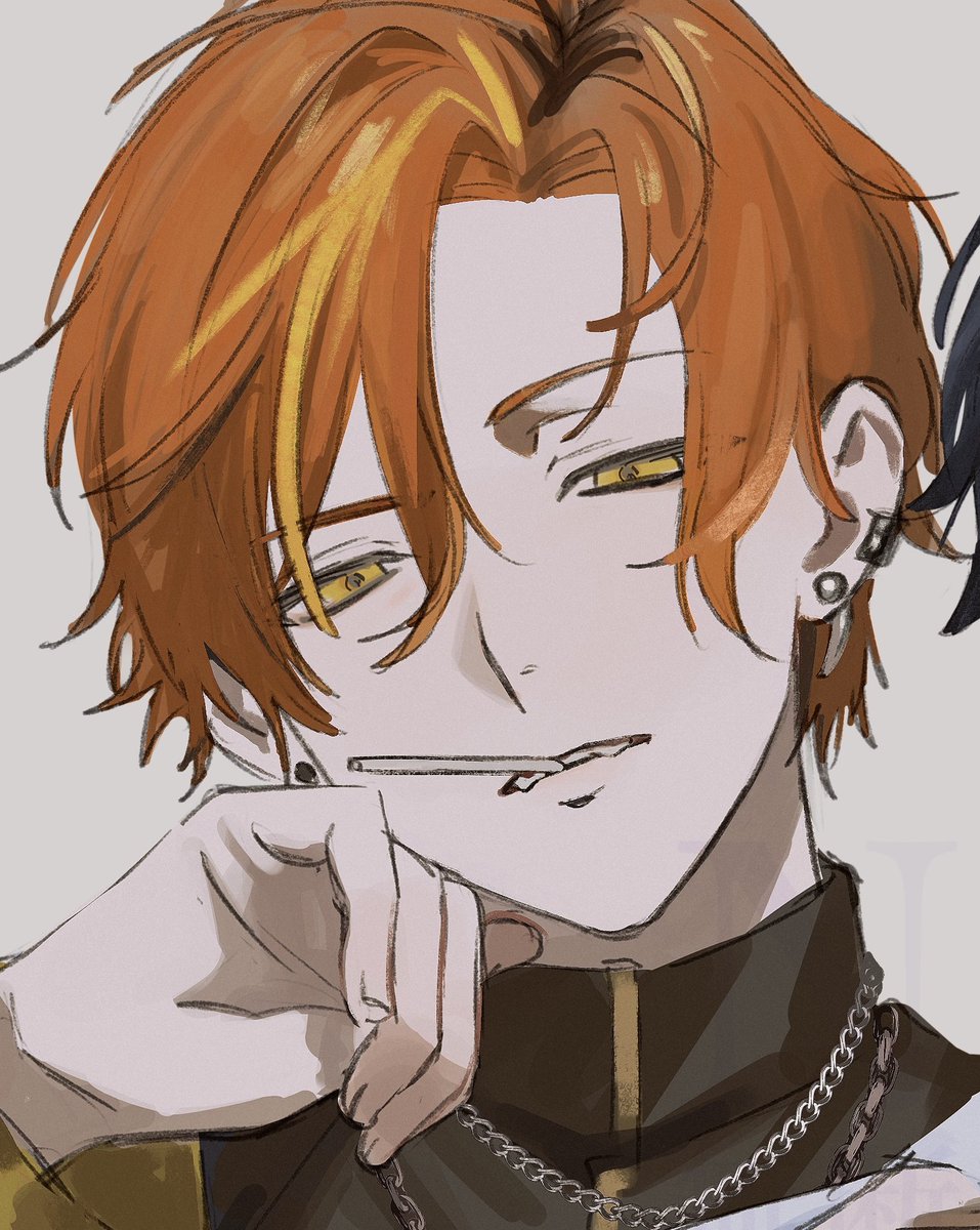so17p's tweet photo. 私が描いた彰人くんを顔だけ再掲 https://t.co/3eWo72ewaK