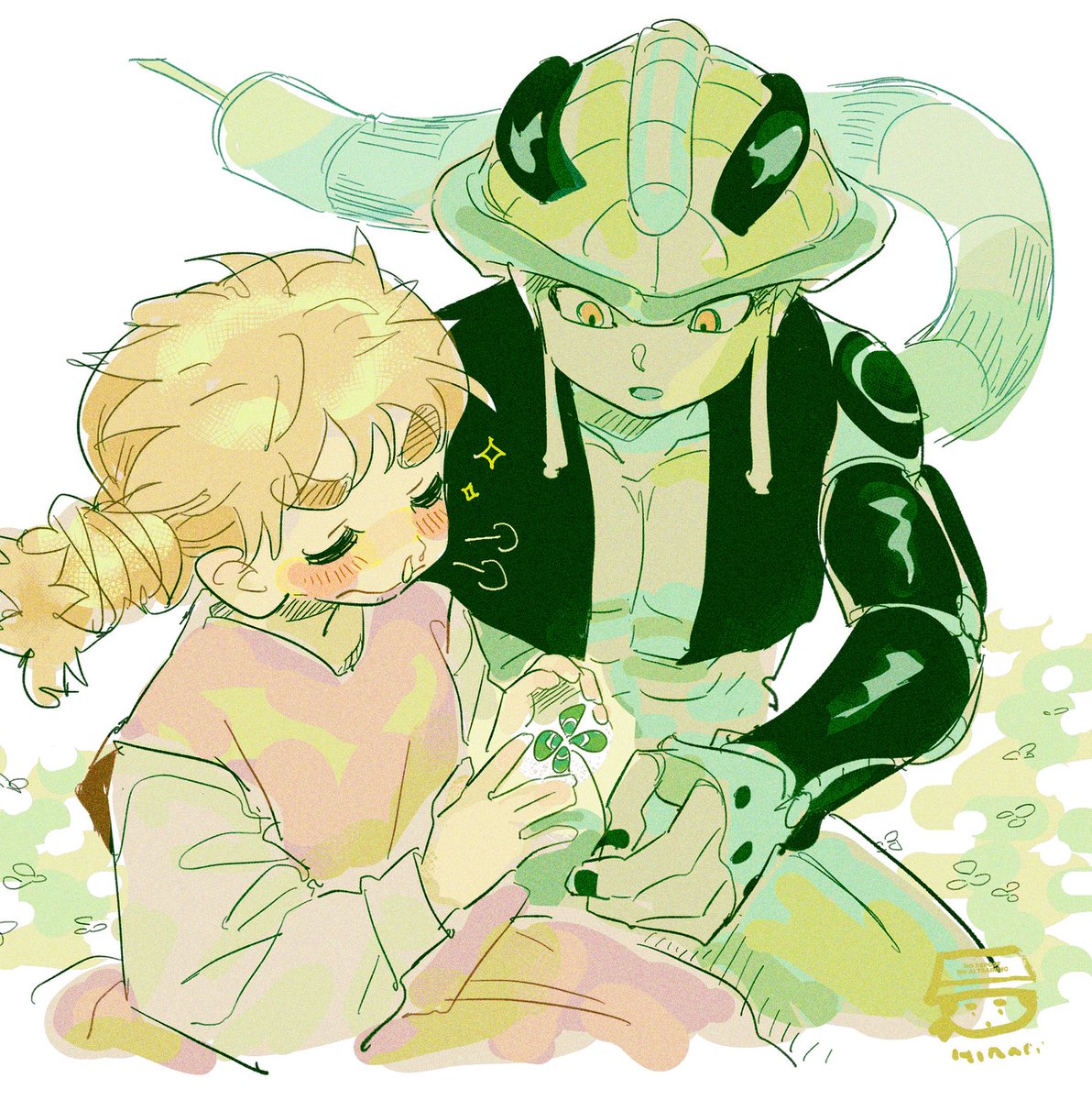 hirame_hr's tweet photo. 🍀 #王ムギ #hxh https://t.co/5VC7hmsnVp