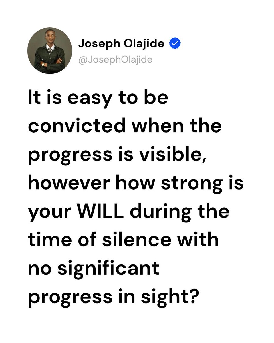 OlajideJ7's tweet photo. Basically, how long can you keep believing in the process when nothing seems to be working? https://t.co/ehXyoih4BX