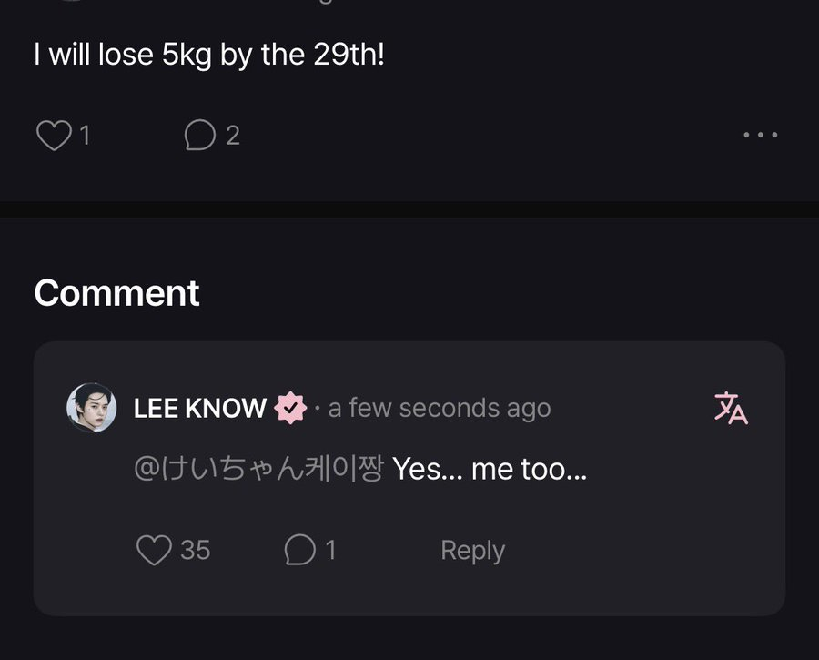 linosSKZ8's tweet photo. whoever wrote that i hope they gain 10kg by the 29th https://t.co/G7PH5uZM1t