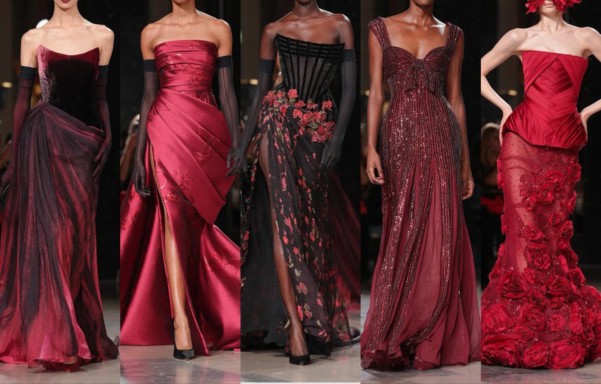 soomienana's tweet photo. Elie Saab Fall 2026 Haute Couture..🖤 https://t.co/Az892V5pjN
