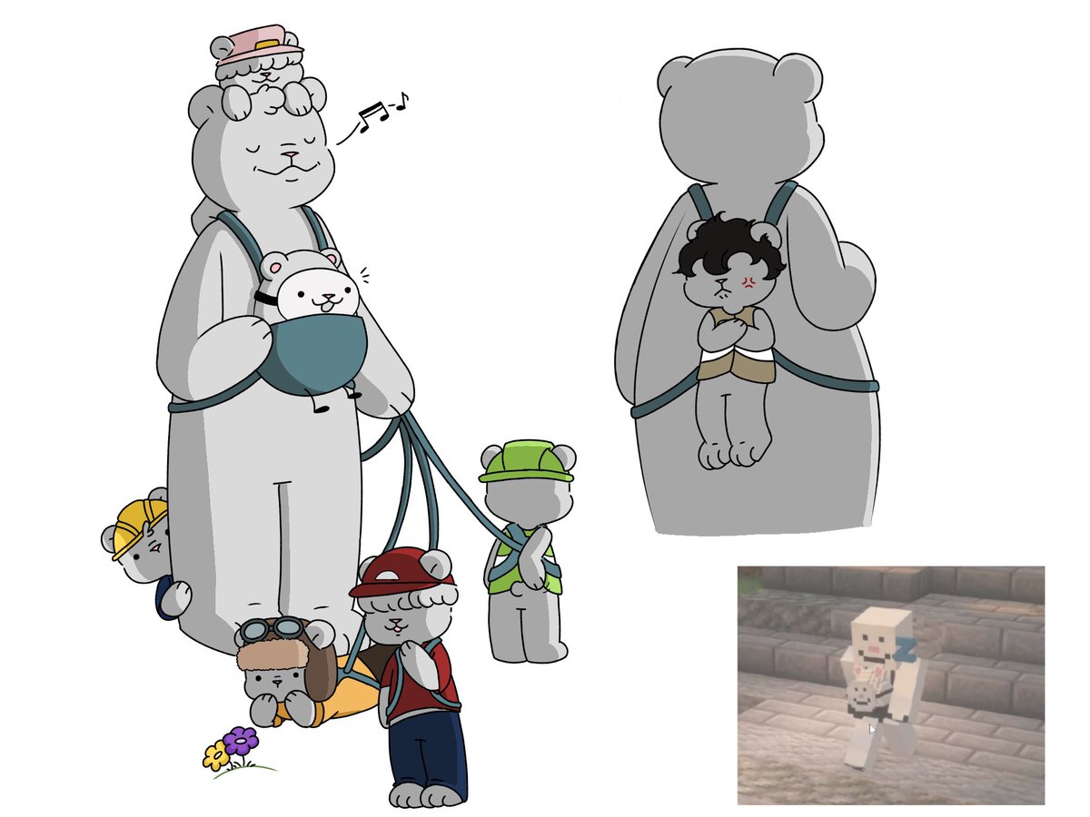 BingusCat777's tweet photo. Cucuruchitos 
#qsmp2 #qsmpfanart #cucurucho https://t.co/yHToHchBVd