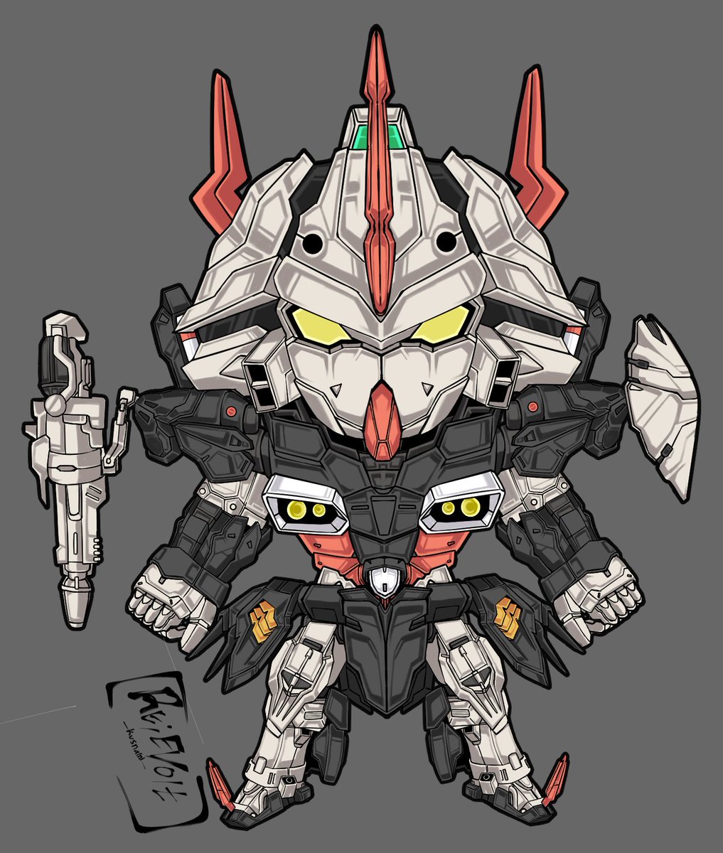 REEvolt119956's tweet photo. FA chibi Hydra Gundam 
#新機動戦記ガンダムＷ #clipstudiopaint  #chibi  #fanart  #gundam https://t.co/wT8UrYUtNI
