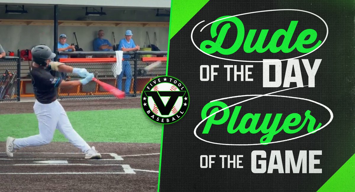 FiveTool's tweet photo. Dudes of the Day/Players of the Game: July 4-5, 2026

🤠@FiveToolTexas
🌴@FiveToolCA
🏜@FiveToolNM
🔥@FiveToolSTX
🏔️@FiveToolCO
🌻@FiveToolMidwest
🌵@FiveToolAZ
↗️@FiveToolNE

👉https://t.co/mfvOq2V34a https://t.co/czzLf0UqM1