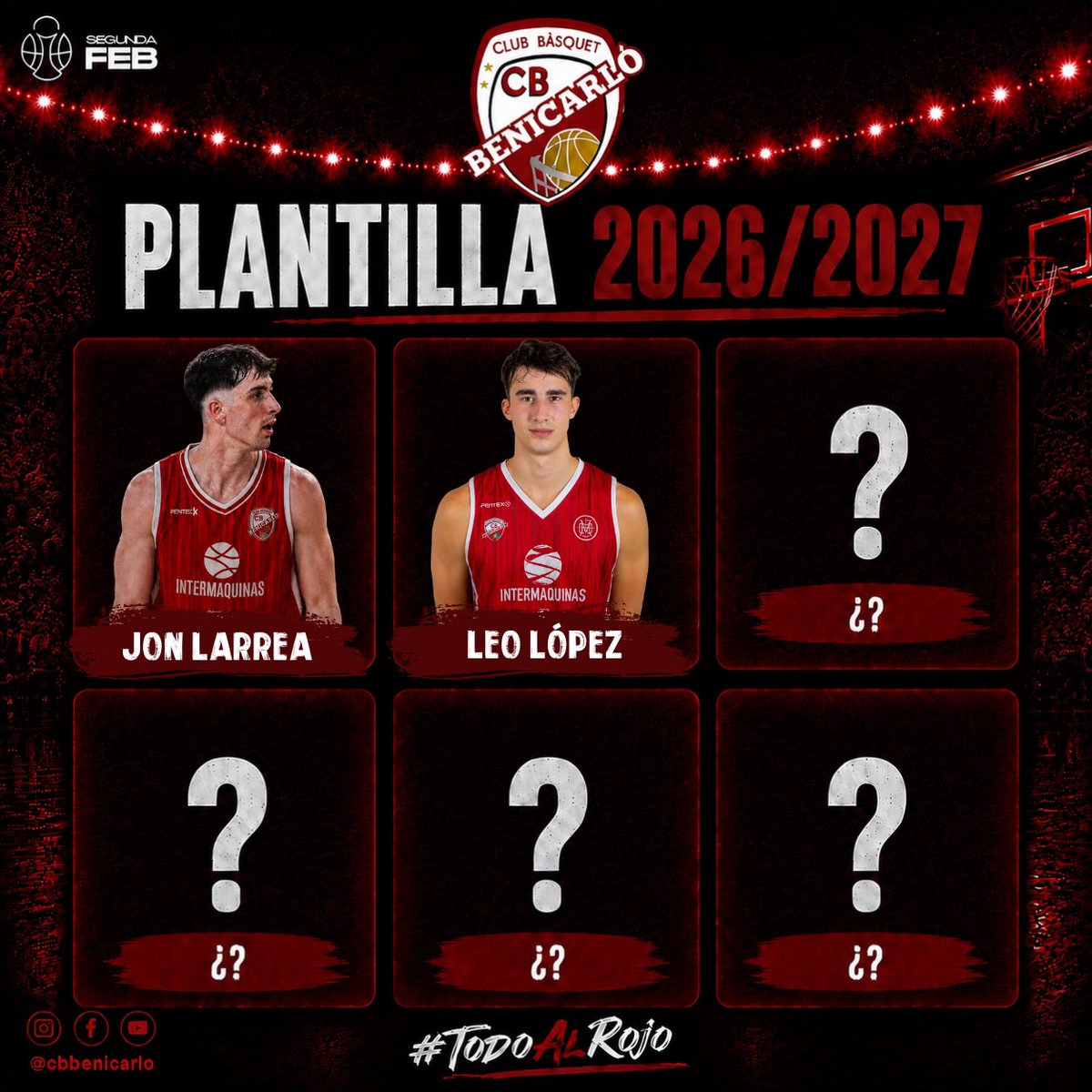 CBBenicarlo's tweet photo. ✍️ 𝗙𝗜𝗖𝗛𝗔𝗝𝗘 | 𝗟𝗘𝗢 𝗟𝗢́𝗣𝗘𝗭

📊 Sus estadísticas en 𝗧𝗲𝗿𝗰𝗲𝗿𝗮 𝗙𝗘𝗕 la temporada pasada fueron:

🏀 14’9 𝗽𝘂𝗻𝘁𝗼𝘀
🎯 40’4% 𝗲𝗻 𝘁𝗿𝗶𝗽𝗹𝗲𝘀
💪 6 𝗿𝗲𝗯𝗼𝘁𝗲𝘀
✅ 14’8 𝗱𝗲 𝘃𝗮𝗹𝗼𝗿𝗮𝗰𝗶ó𝗻 𝗺𝗲𝗱𝗶𝗮 https://t.co/0JCpOidKBQ