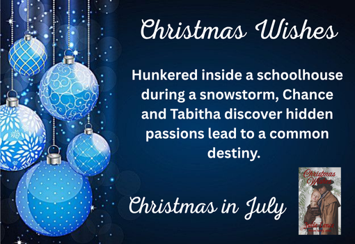 JulieLence's tweet photo. #WednesdayReading 
Continue #ChristmasInJuly with: 
Christmas Wishes 
#Christmas #Holiday #cowboyromance #westerns #shortstory #BookBoost #KindleBooks
https://t.co/mmfVn5rw3e https://t.co/bPXGH4VlLQ