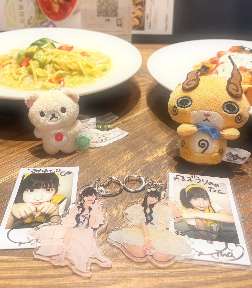 hinatan_pxrb's tweet photo. 今月もう会えないとか信じられんです
みゆたん一緒してくれてありがとうらぶ
#ぴなとはんぶんこ 
#ぴなと妖怪探し
#ぴくりぼ飯 https://t.co/Vrk67DqLZA