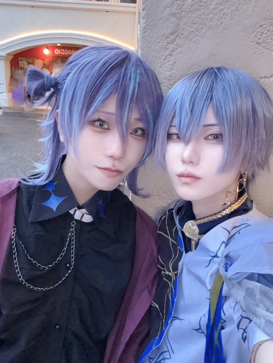 11245_6789's tweet photo. 🌈🕒 ／ Cosplay

├″冫勺⊃ 

🐙🌟 ▶︎あづ
👻🔪▶︎@hazuki_821 https://t.co/d6iqDRPGyW