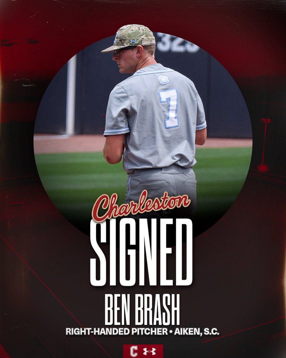 CofCBaseball's tweet photo. Righty from Aiken.

Welcome to #TheCollege, @benbrash_ 🌴⚾️ https://t.co/K91hlgMjmu