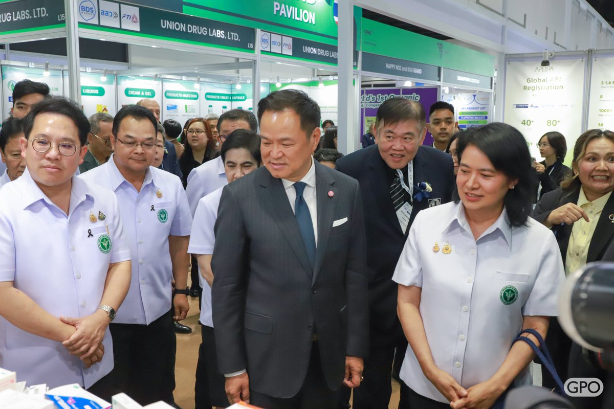gpoth_official's tweet photo. องค์การเภสัชกรรมร่วมแสดงนิทรรศการในงาน CPHI South East Asia 2026 ระหว่างวันที่ 8 - 10 ก.ค. 2569 ณ ฮอลล์ 1-3 ศูนย์การประชุมแห่งชาติสิริกิติ์

📎 https://t.co/b3MP6RwVZY

#องค์การเภสัชกรรม #GPO #CPHISouthEastAsia https://t.co/VvSydVY361