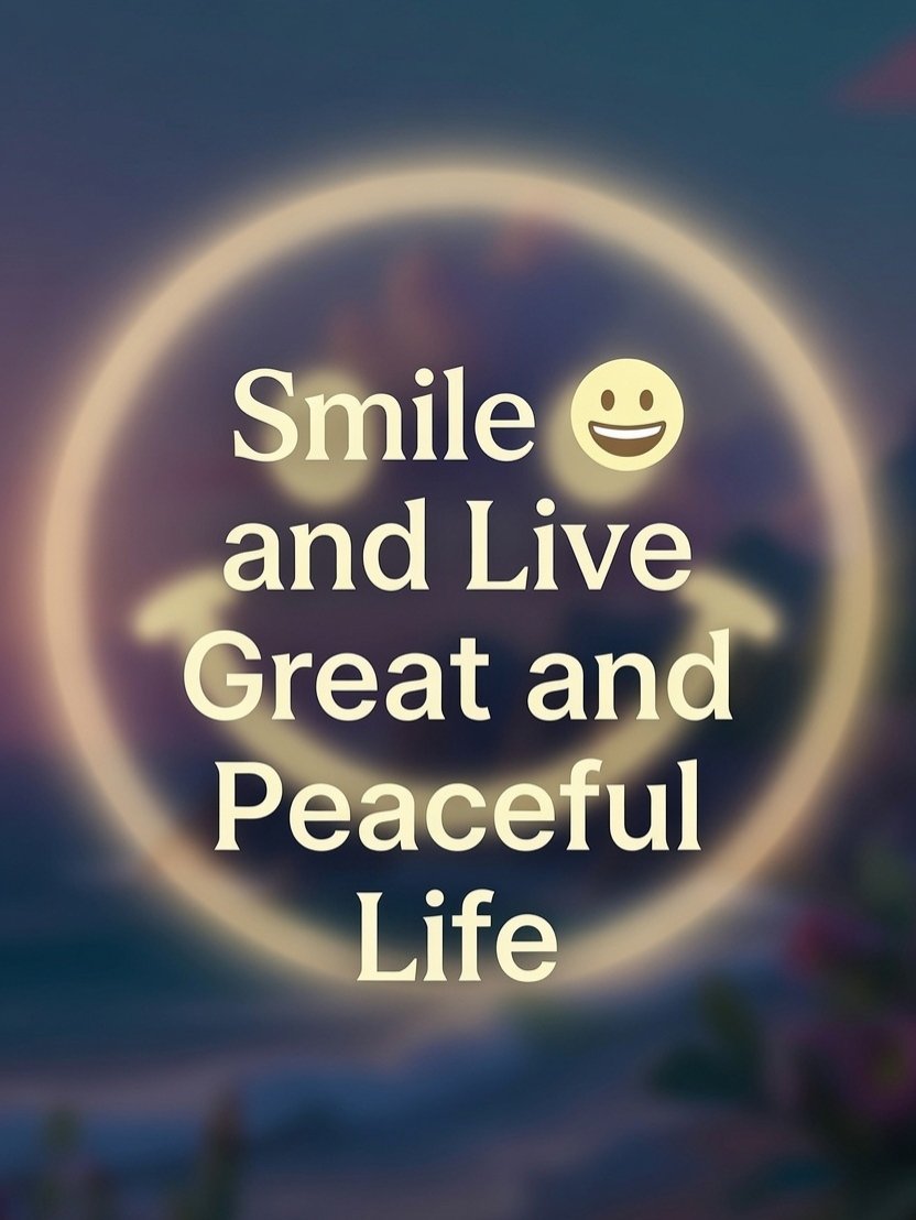 ThankYouCode's tweet photo. Smile 😄 and Live Great and Peaceful Life https://t.co/EO0w8u742G