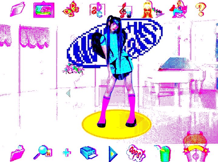 dolliciours's tweet photo. #HAERIN game retro. https://t.co/Cyi0TUGpky