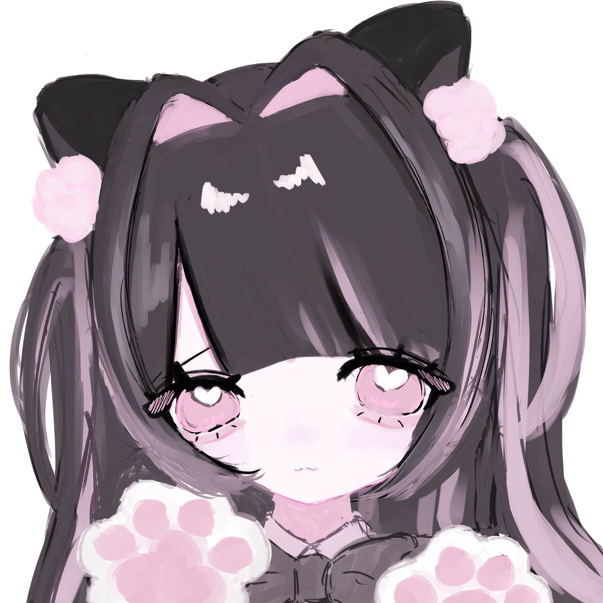 fo0nv's tweet photo. お借りしました🐈‍⬛🎀 https://t.co/aI1qZBFqgN