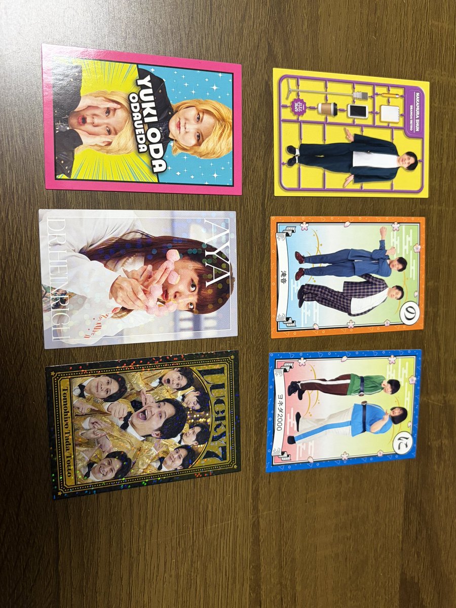 miu0922_'s tweet photo. よしもとコレカ7th 交換

譲）画像１枚目　
　　9番街レトロ　滝音　ヨネダ2000
      オダウエダ　Dr.ハインリッヒ　トット

求）7th エバース　
　　なんでも検討いたします🙆　
　　6.5th は画像2枚目

ご気軽にお声掛けください🍀 https://t.co/l24pgH3xJx