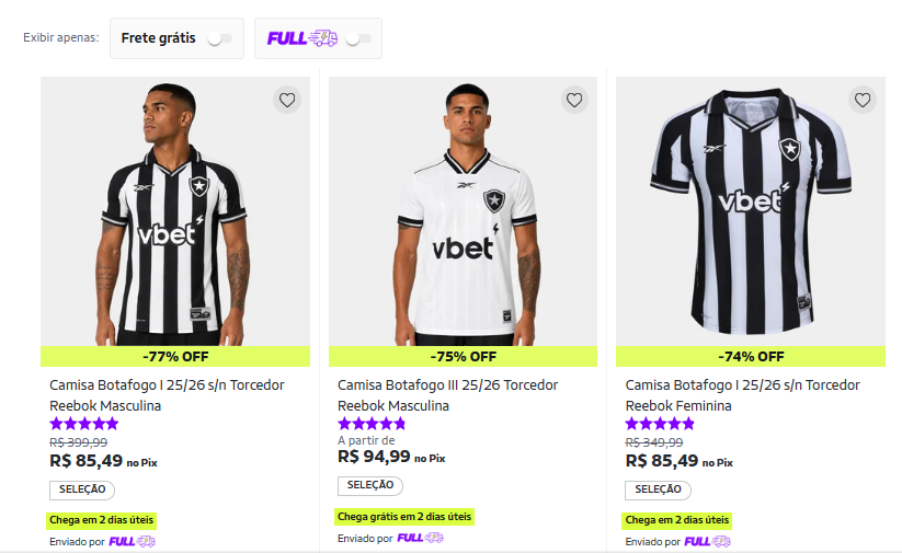 EspacoGlorioso's tweet photo. Pessoal, vários produtos do Botafogo estão em promoção na NetShoes (não é publi), inclusive as camisas de 2025.

Camisas, boné, chinelo, retrô, meia, caneta, chaveiro... https://t.co/lbruP9uImO
