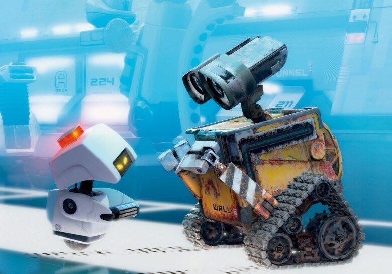 norishinee's tweet photo. 「ウォーリー」観た！
29世紀の地球でゴミを処理し続ける孤独なロボット・ウォーリーは、突然地球に降り立ったロボット・イヴに一目惚れをする。ウォーリーがイヴの気を引こうと奮闘するも、宇宙船がイヴを回収してしまう。
そしてウォーリーは、イヴを追いかけて地球を飛び出していく🎬 https://t.co/3F0MqsENPG