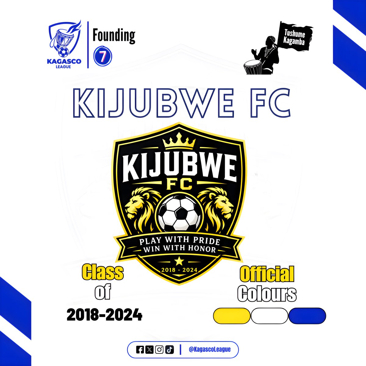 KagascoLeague's tweet photo. A name every Kagamba old student recognizes 🤭!
In fact, its more than a name!
It’s a piece of Kagamba SS’s history.
Ladies &amp; Gents, It’s
🚛 
KIJUBWE FC

Carrying legacy into a new era 🔥

#TushumeKagamba #KagascoLeague #KagambaBuiltUs https://t.co/Lii7un8wGx