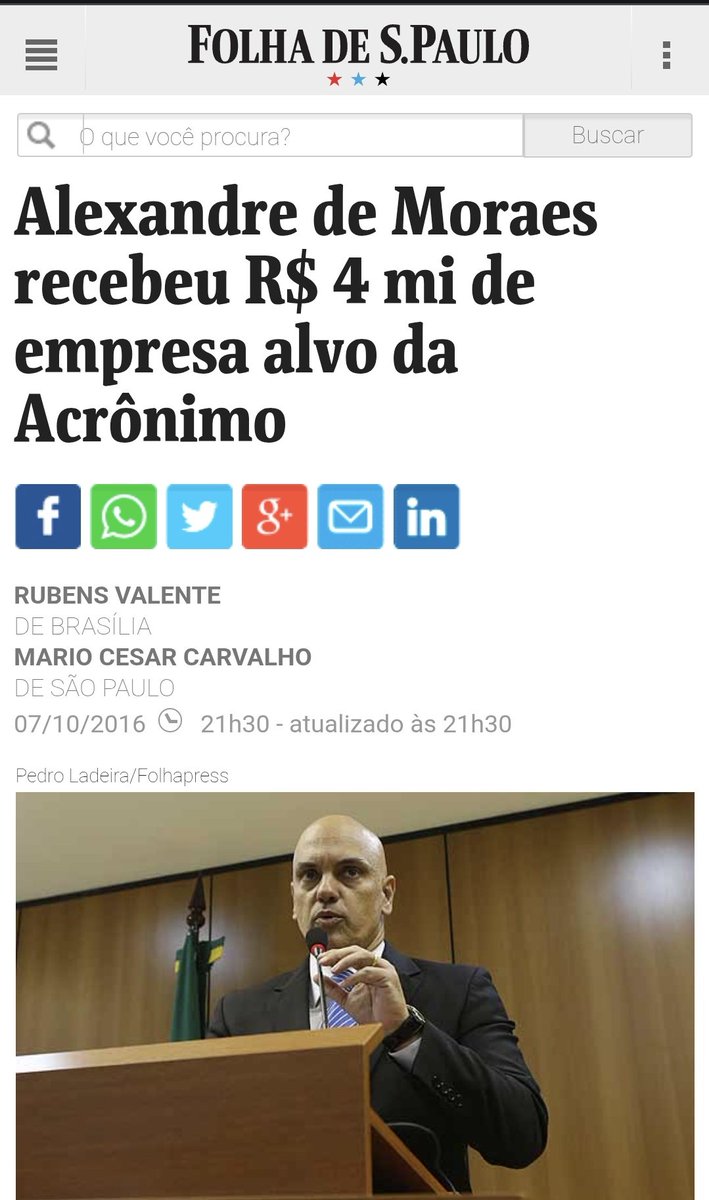 lavemowill's tweet photo. Alexandre de Moraes recebeu R$ 4 mi de empresa alvo da Acrônimo

Matéria de 2016...

https://t.co/bydeg59kYY via @folha_com https://t.co/iYgfB2FkQD