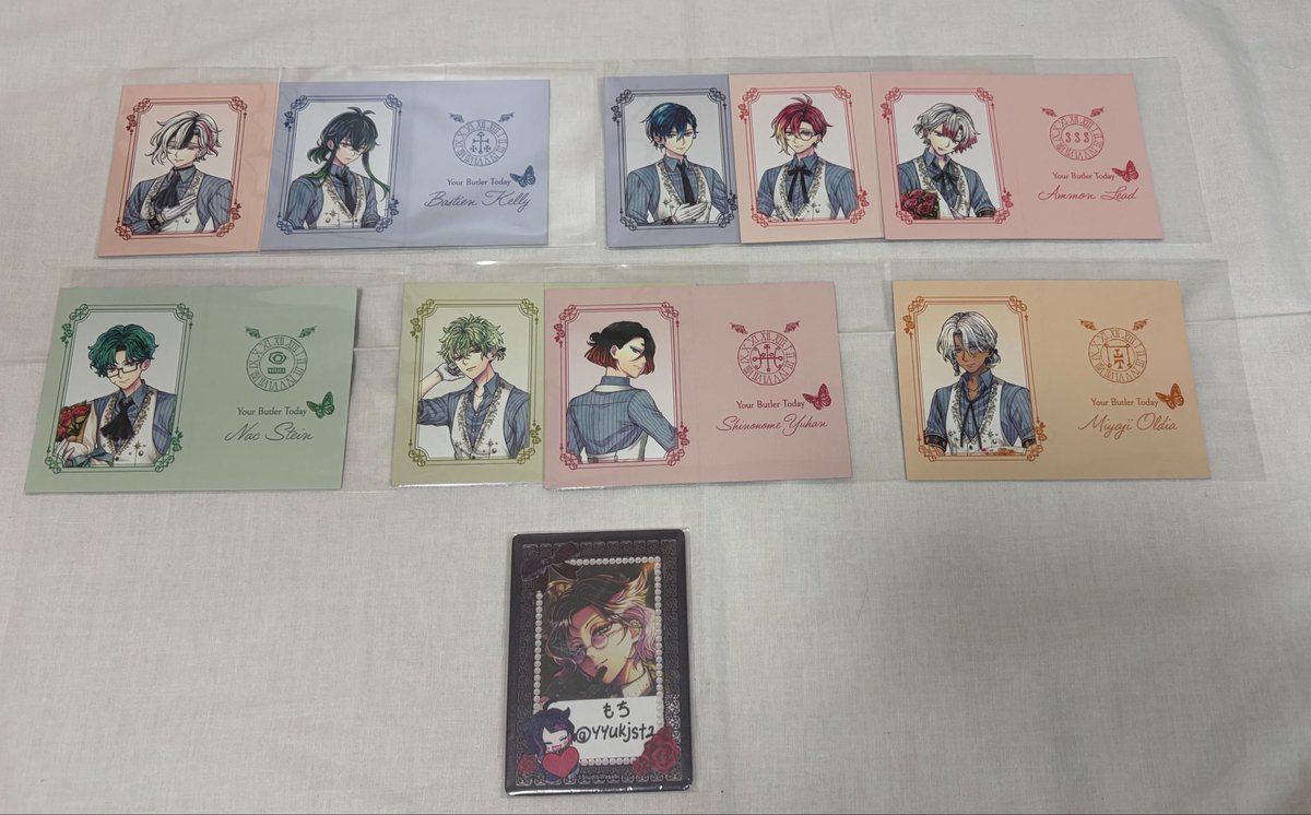 yyukjst2's tweet photo. 【交換】悪魔執事と黒い猫 あくねこ アニカフェ Royal Rose Tea Party 
店員カード クリアカード クリカ 特典

譲￤画像参照

求￤ラムリ

初回リトリン必読
お気軽にお声掛け下さい https://t.co/lLXFdbgiAn
